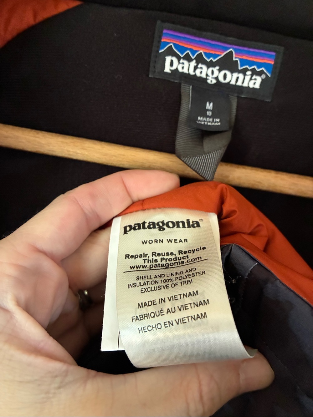 Patagonia Boys' Snowshot Winter Ski Jacket - Picture 5 of 10